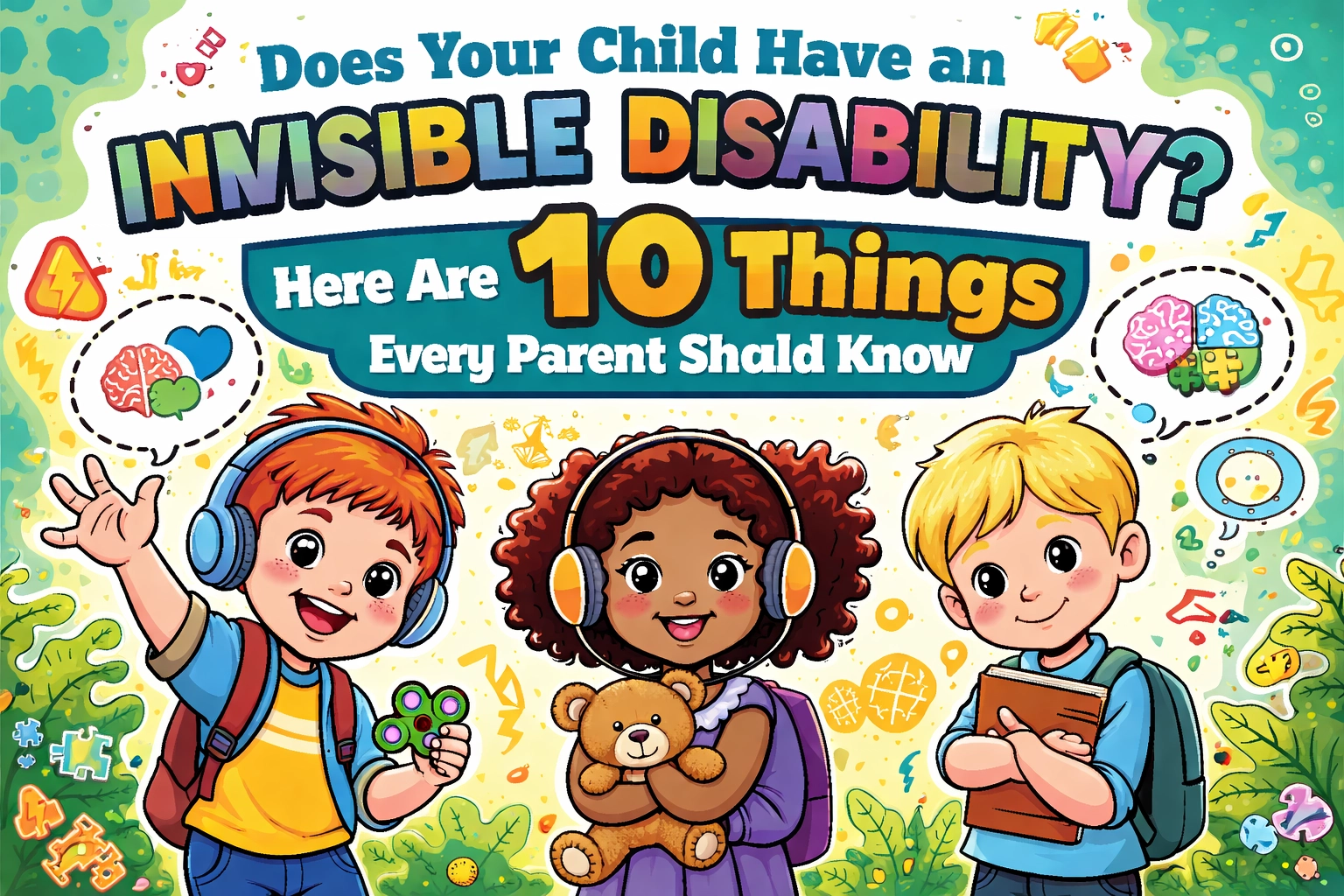Does Your Child Have an Invisible Disability? Here Are 10 Things Every Parent Should Know