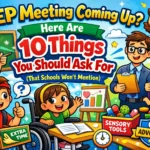 IEP Meeting Coming Up? Here Are 10 Things You Should Ask For (That Schools Won’t Mention)