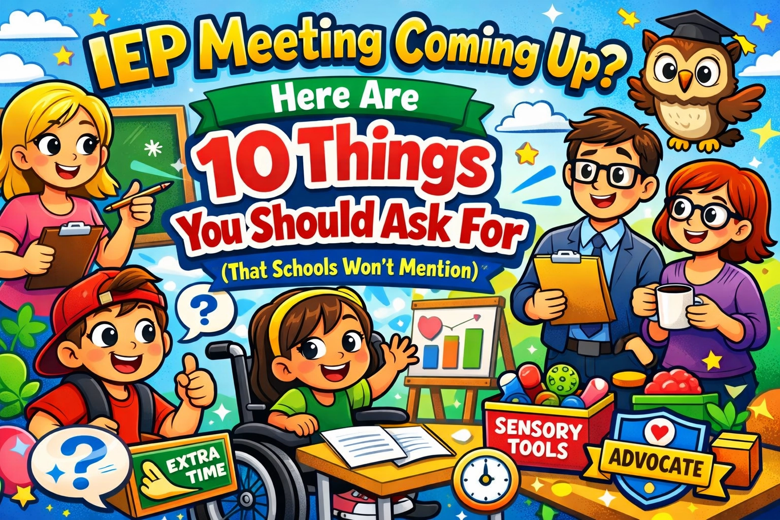 IEP Meeting Coming Up? Here Are 10 Things You Should Ask For (That Schools Won’t Mention)
