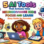 5 AI Tools That Actually Help Neurodiverse Kids Focus and Learn (Easy Guide for Parents)