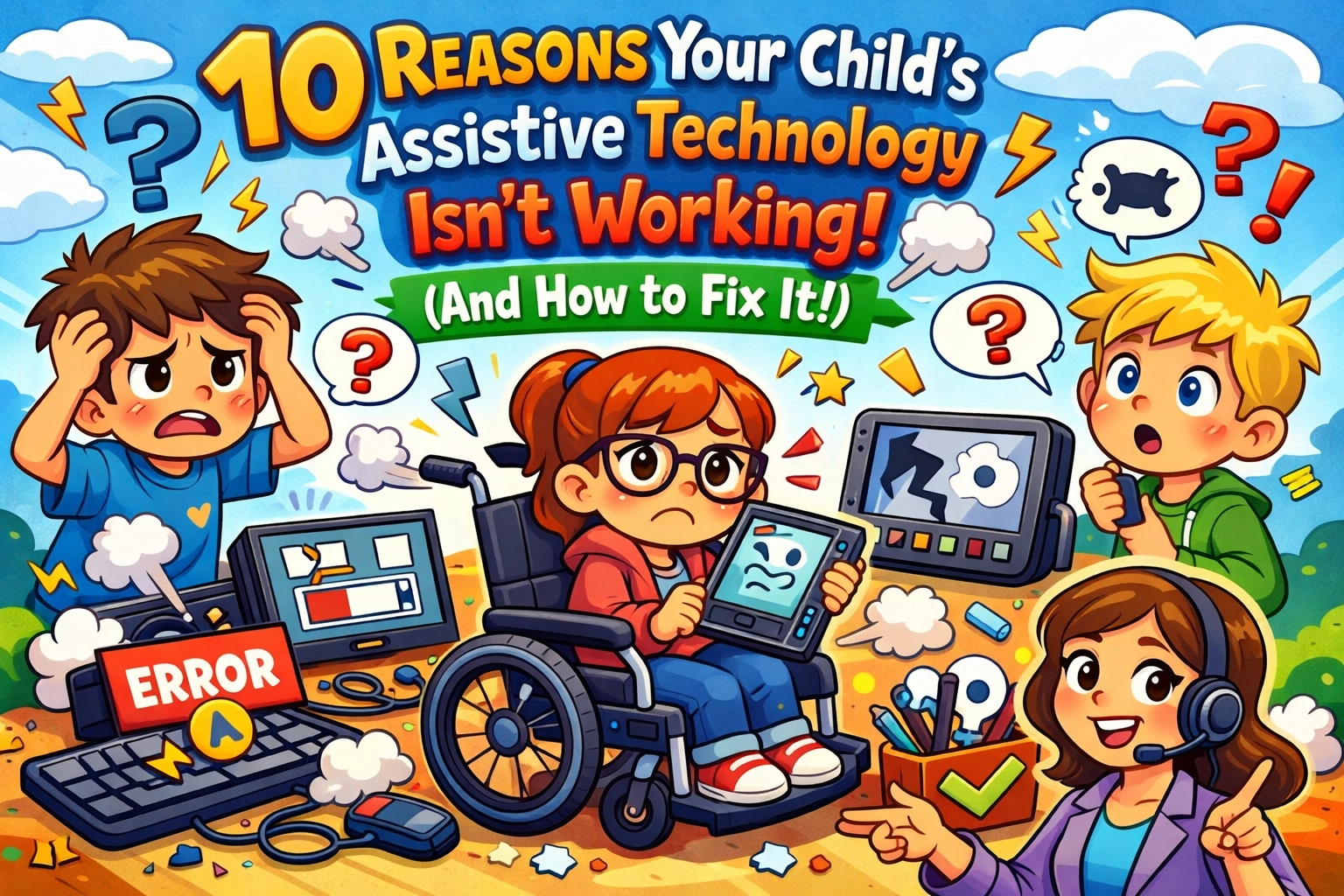 10 Reasons Your Child’s Assistive Technology Isn’t Working (And How to Fix It)