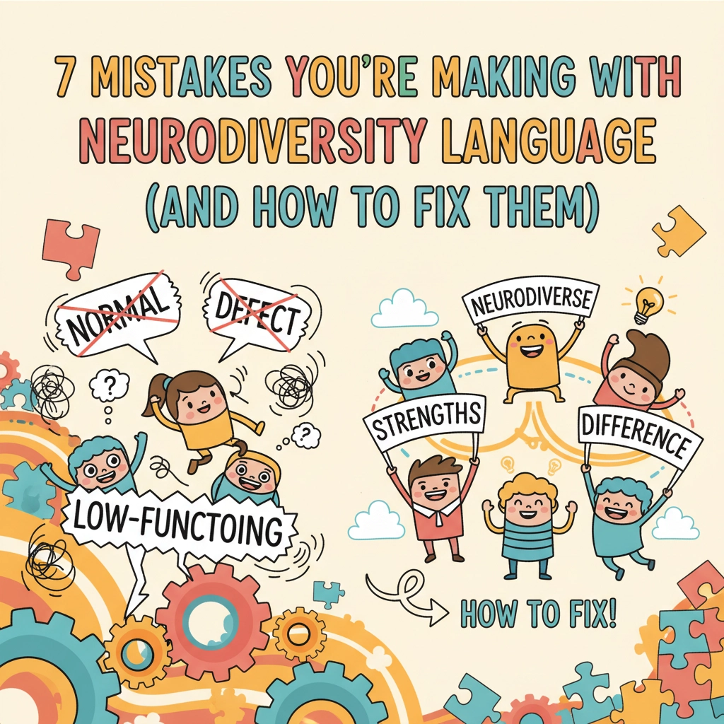 7 Mistakes You’re Making with Neurodiversity Language (and How to Fix Them)