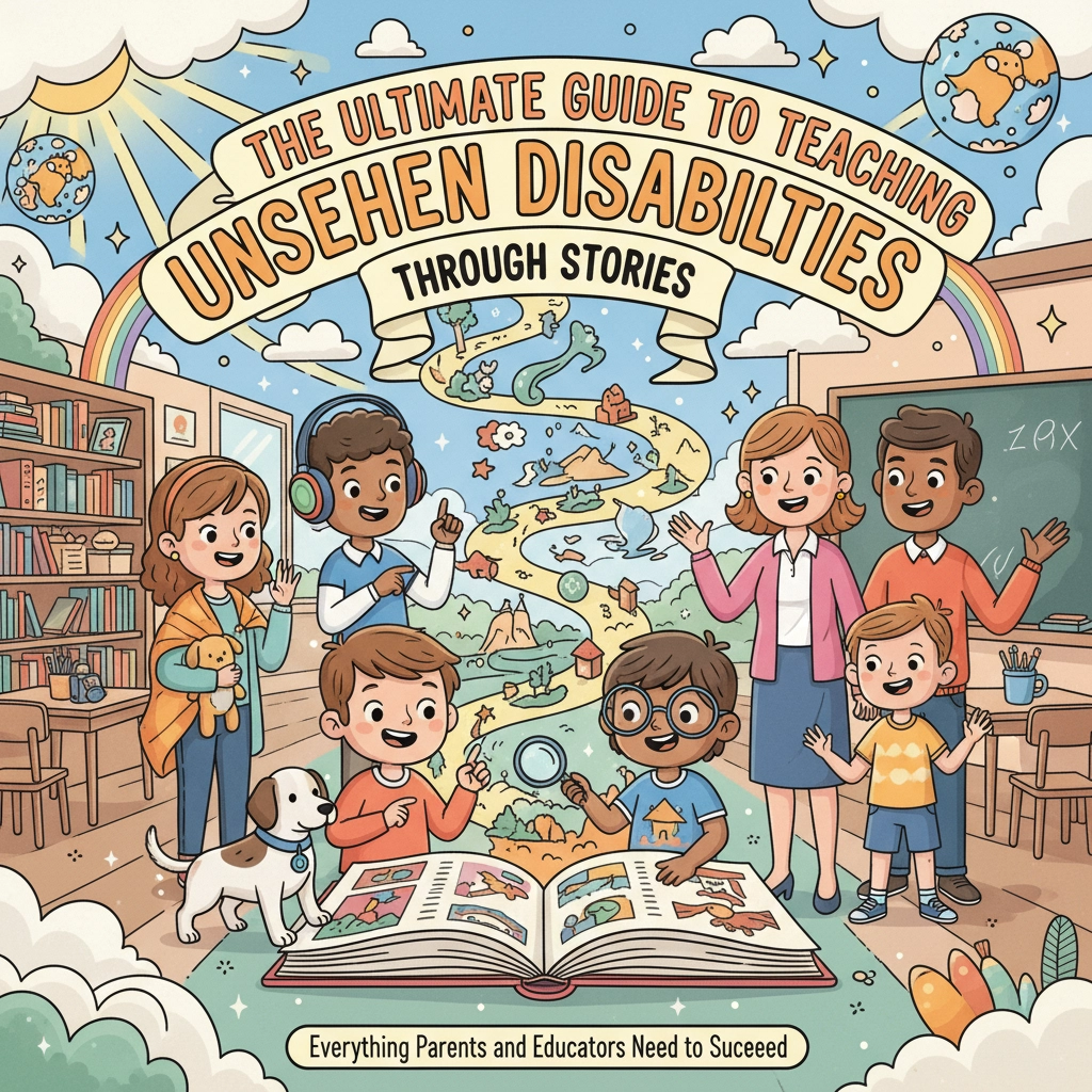 The Ultimate Guide to Teaching Unseen Disabilities Through Stories: Everything Parents and Educators Need to Succeed