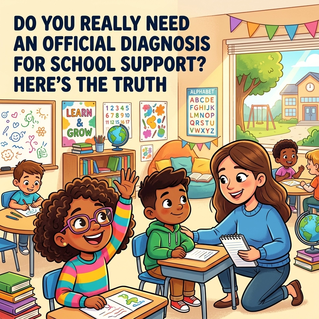Do You Really Need an Official Diagnosis for School Support? Here’s the Truth
