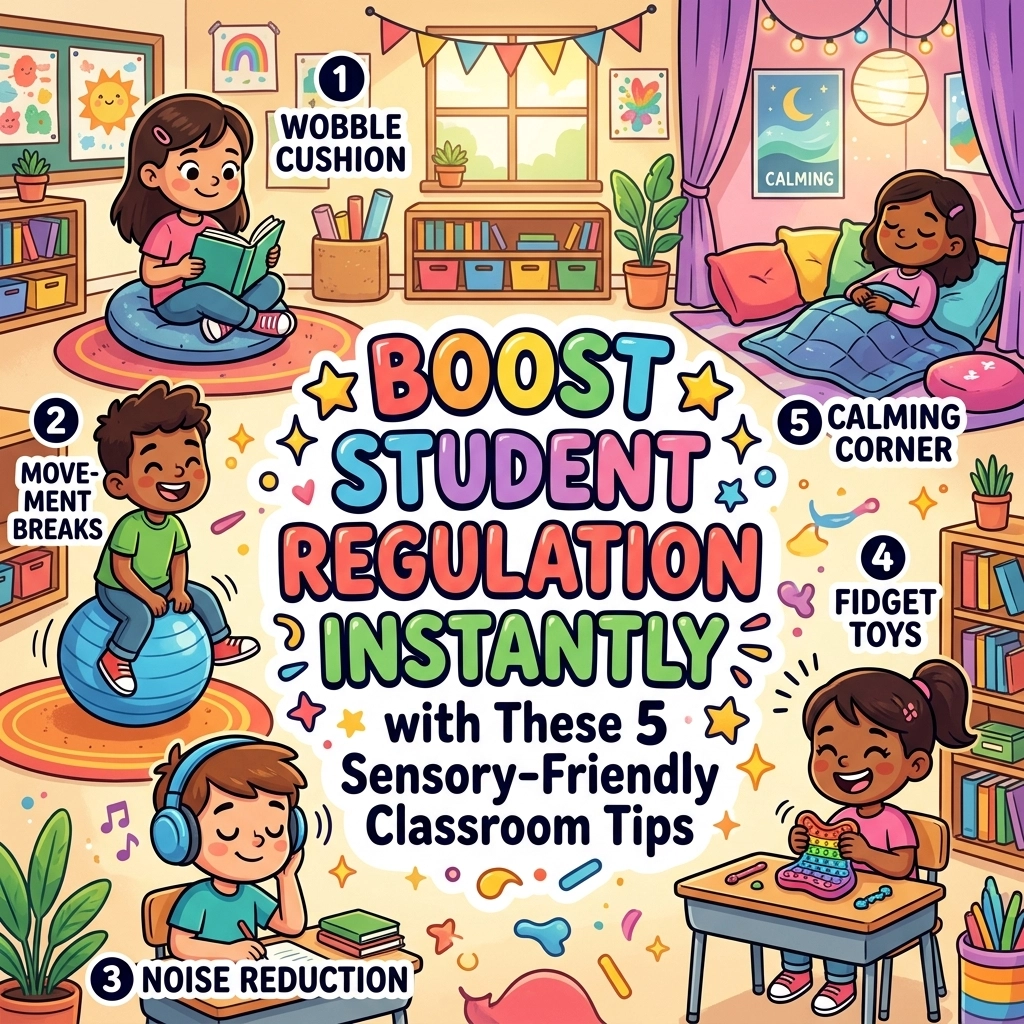 Boost Student Regulation Instantly with These 5 Sensory-Friendly Classroom Tips