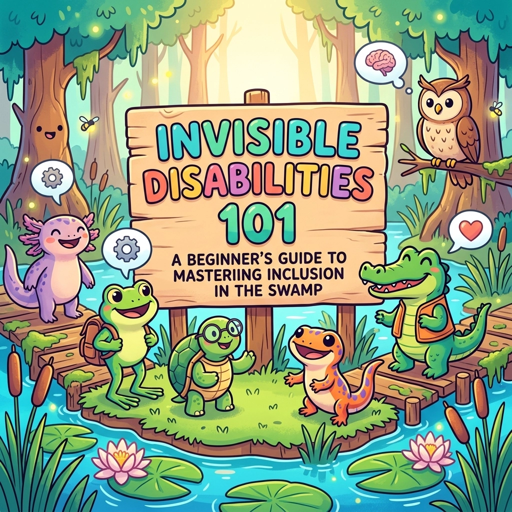 Invisible Disabilities 101: A Beginner’s Guide to Mastering Inclusion in the Swamp