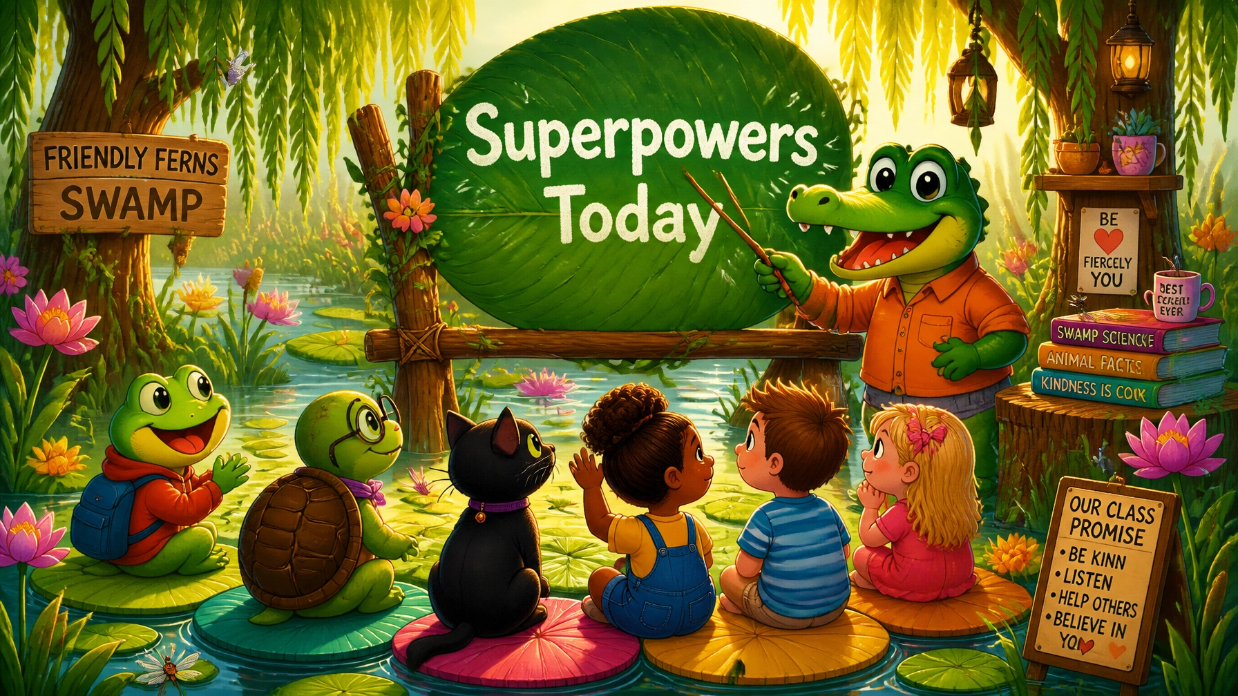 The Educator’s Guide to Turning Learning Differences into Superpowers at the Friendly Ferns Swamp