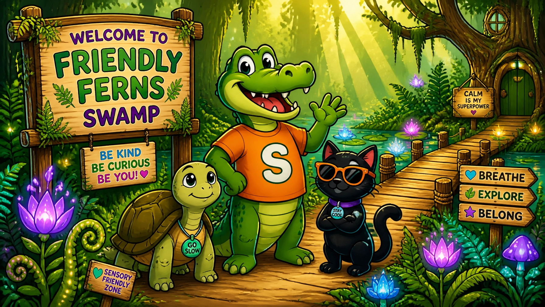 The Ultimate Guide to Sensory-Friendly Swamps: Everything Parents Need to Succeed with Autism and Anxiety
