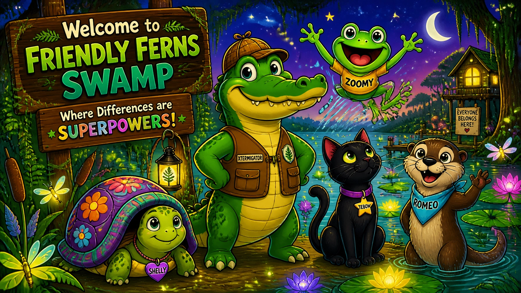 The Parent’s Guide to Celebrating Neurodiversity at the Friendly Ferns Swamp